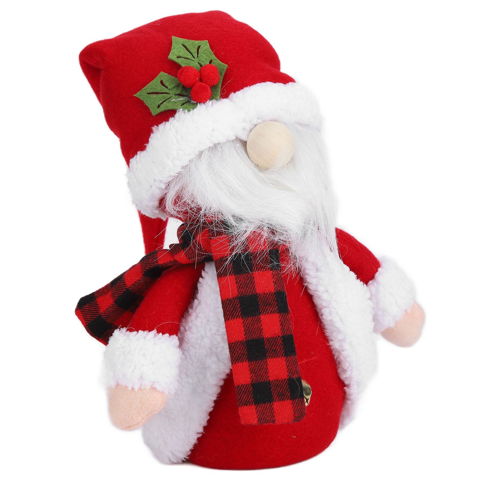 Christmas Decoration Ornaments with Hood Innovative Doll Toy for Home Festival DecorSanta Claus — image 2