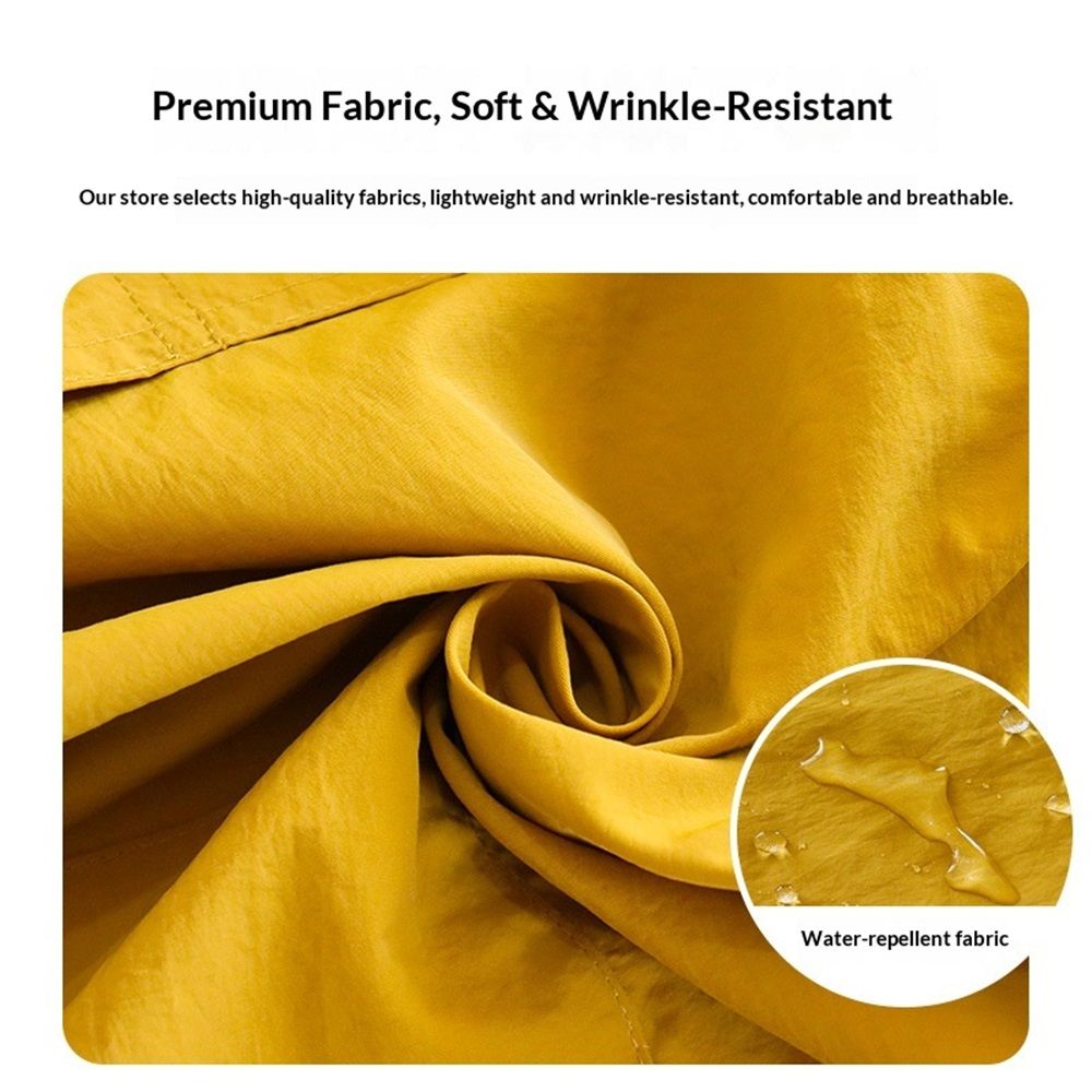 Waterproof Apron for Women with Pockets Barber Smock Buckle Design Hair Stylist Apron for Kitchen Garden Men โ image 2