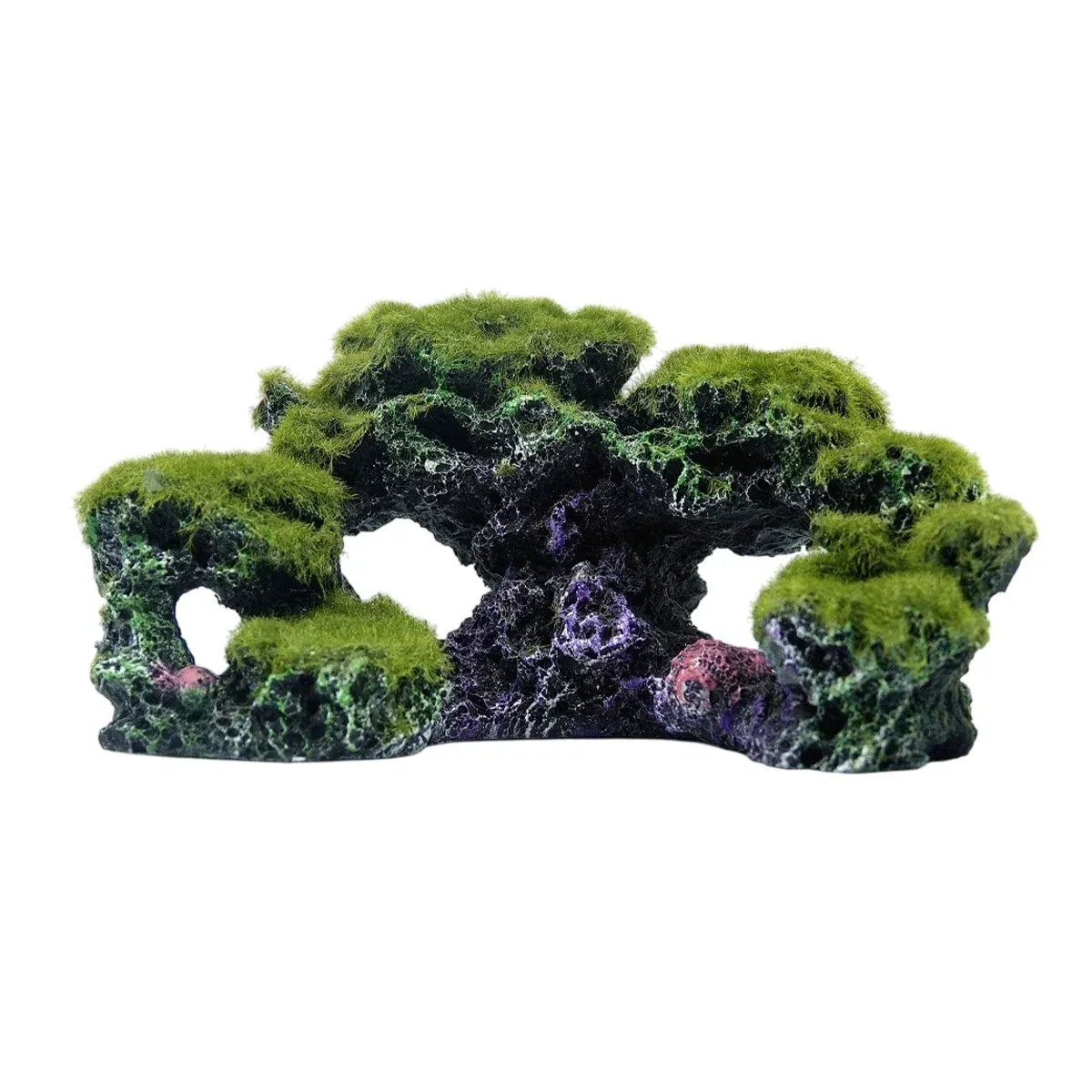 Aquarium Ornament Shelter House Stone Decor Fish Tank Decoration Landscape Cave โ image 2