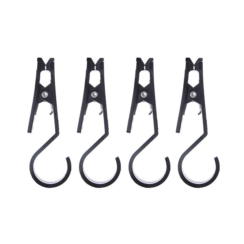 Light Hook Multifunctional Tent Canopy Clip Outdoor Camping Equipment Accessories Practical Clothespin 4pcs