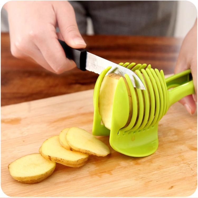 Vegetable Cutter , Food slicer is an auxiliary tool used for fruits and vegetables such as potatoes, tomatoes, apples, oranges, etc — image 4