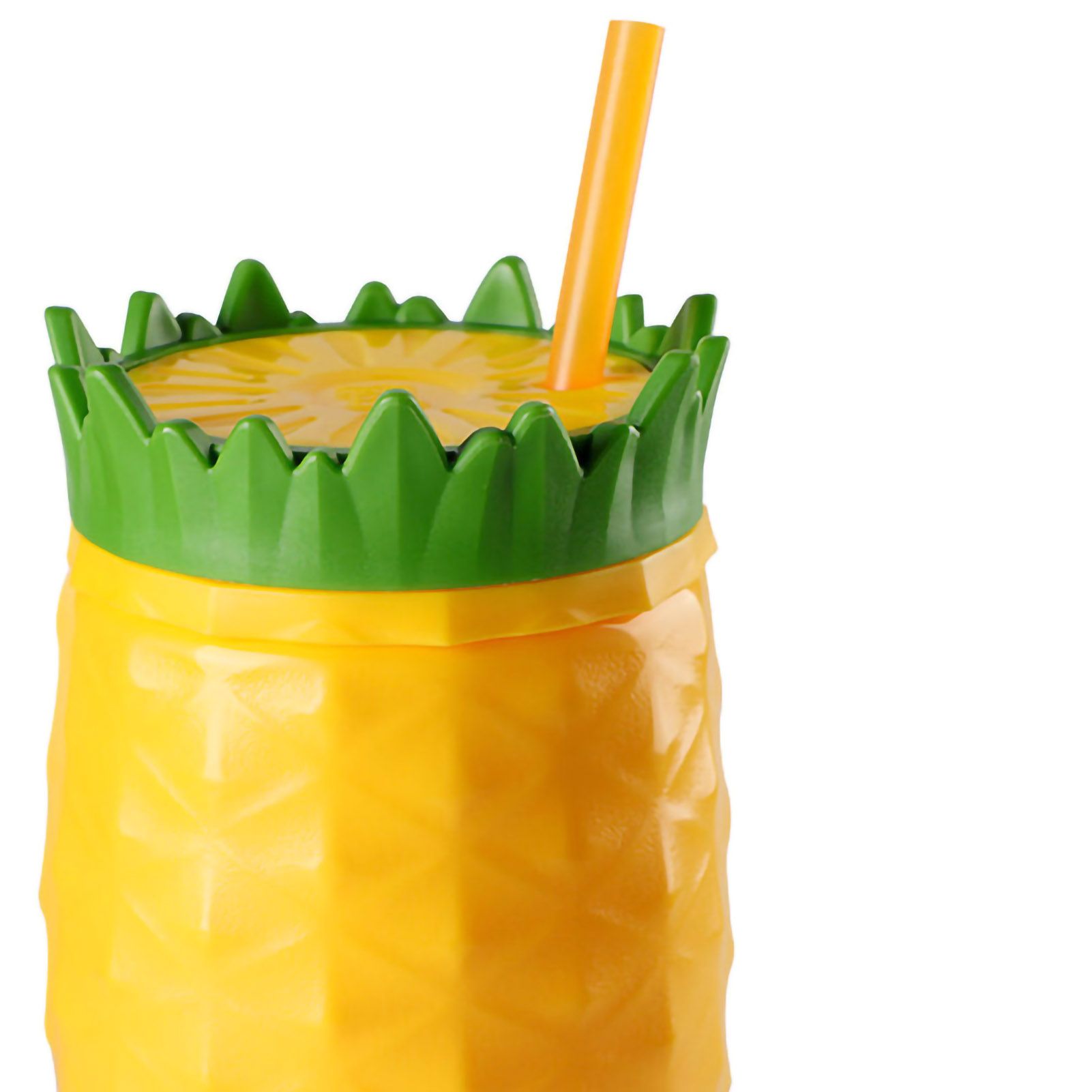 Fruit Shape Cup Double Layer Straw Cold Insulation Leakproof Plastic Cup for Summer Type3 300mL-500mL โ image 5