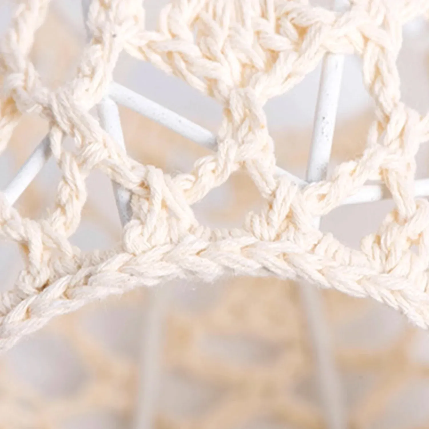 Paper Rope Pendant Light New Chinese Style Rattan-Like Lampshade Lamp 15x15cm — image 6