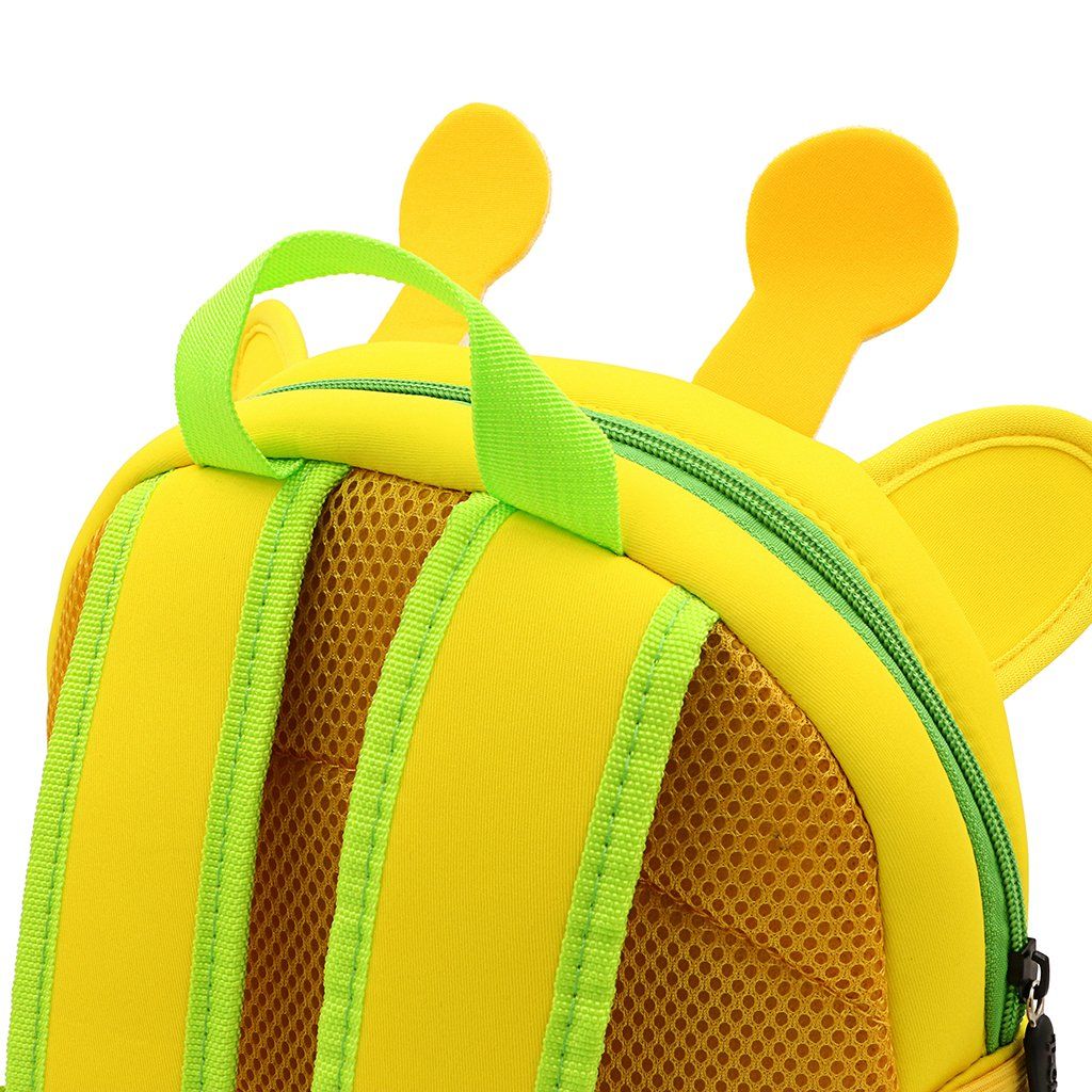 (giraffe)Preschool Backpack Toddler Animal Schoolbag Lunch backpack for Kids Boys Girls 8.3*10.2*3.15in — image 5