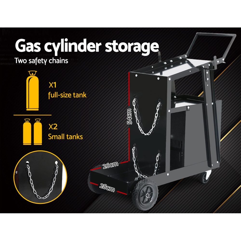 Giantz Welding Trolley Cart 4 Drawer MIG TIG ARC Welder Plasma Cutter โ image 4