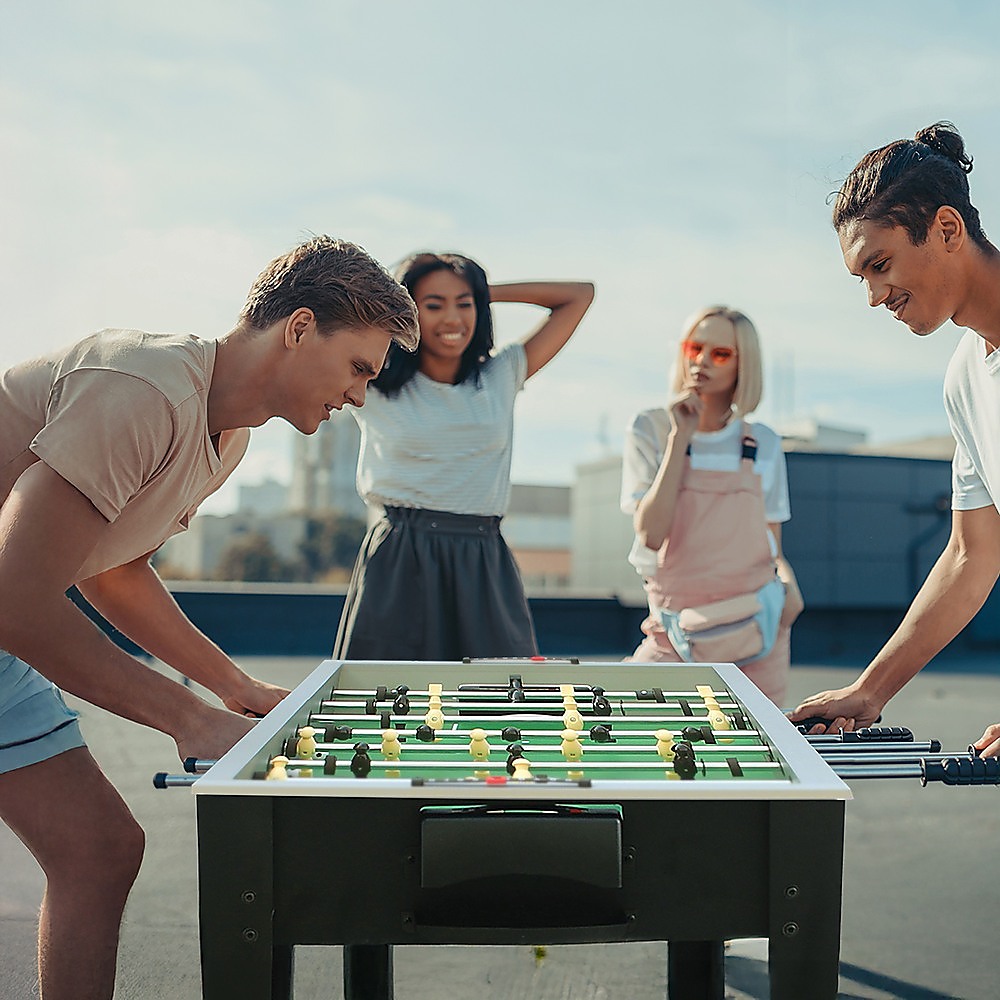 Foosball Soccer Table 4FT Tables Football Game Home Party Gift — image 6