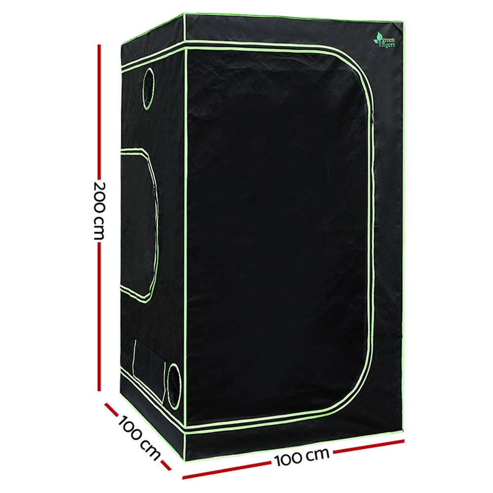 Greenfingers Grow Tent 100x100x200CM Hydroponics Kit Indoor Plant Room System โ image 2
