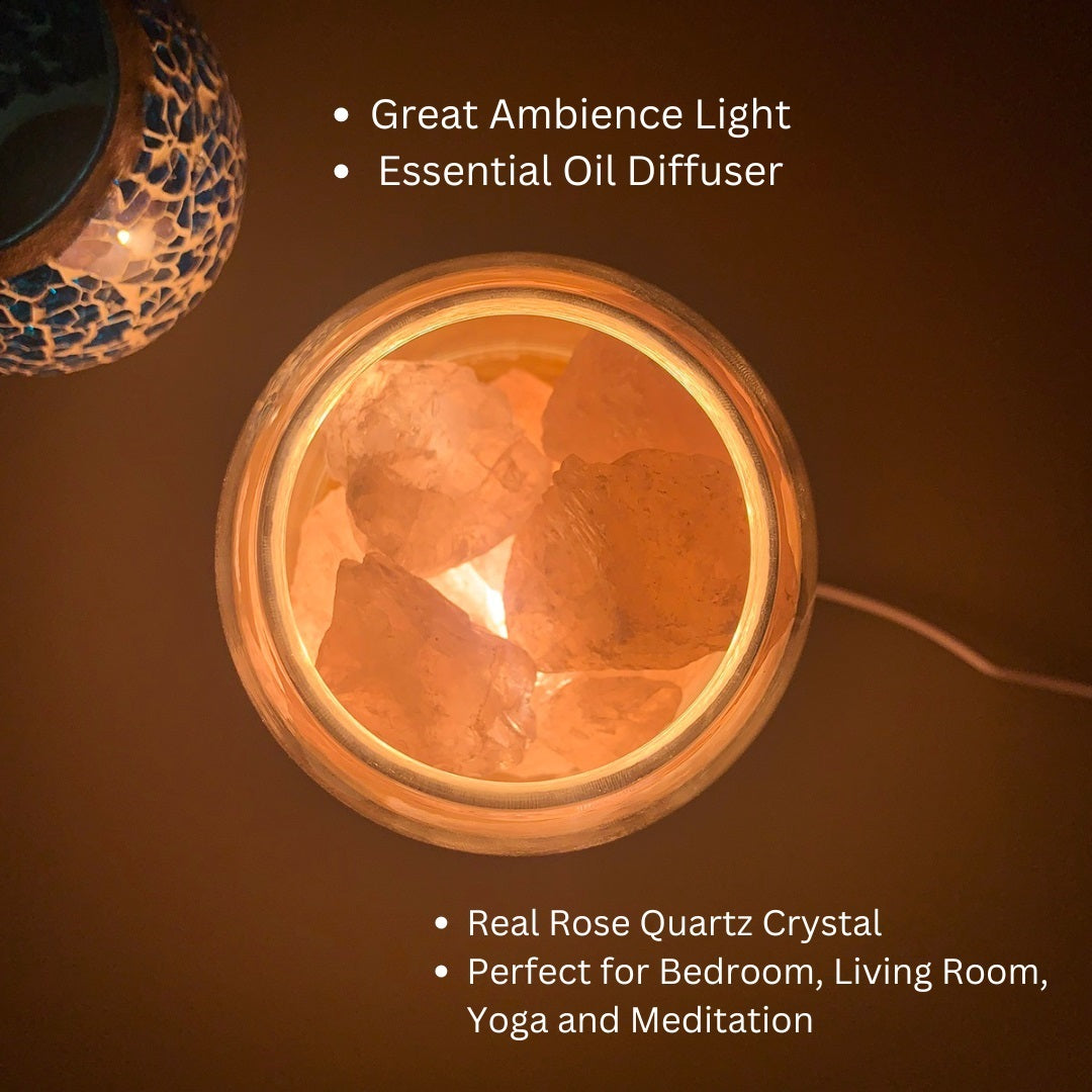 Aurora Crystal Diffuser - Rose Quartz โ image 2