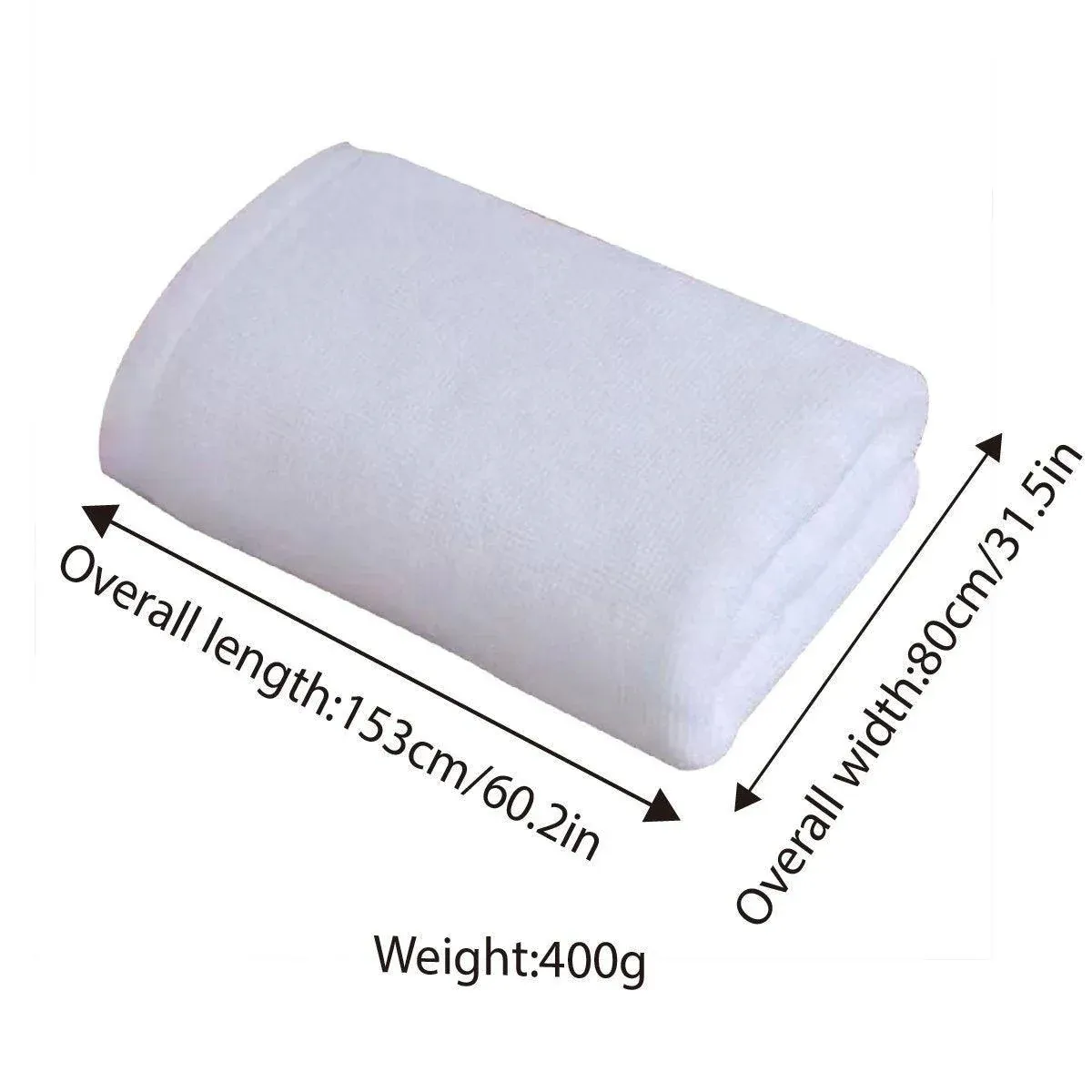 6PCS Absorbent Non Slip Bathroom Floor Mat Towel 50 × 80cm for Hotel Home Use - 350g — image 3