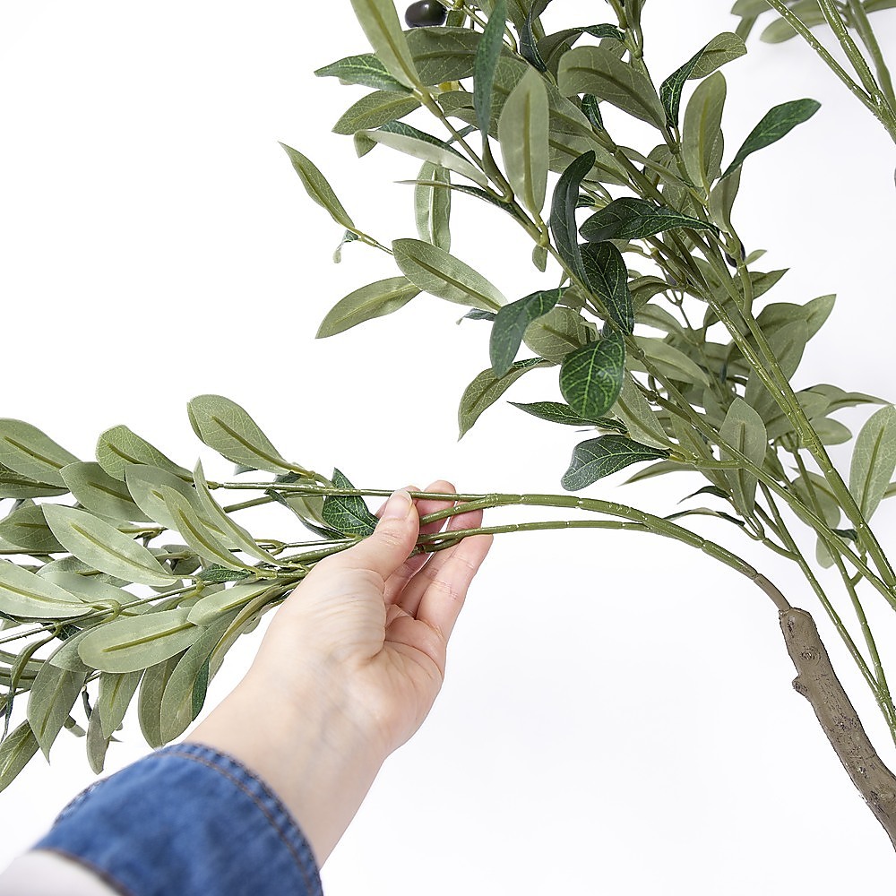 150cm Artificial Olive Tree – Tall Realistic Faux Green Indoor Plant for Home & Office — image 4