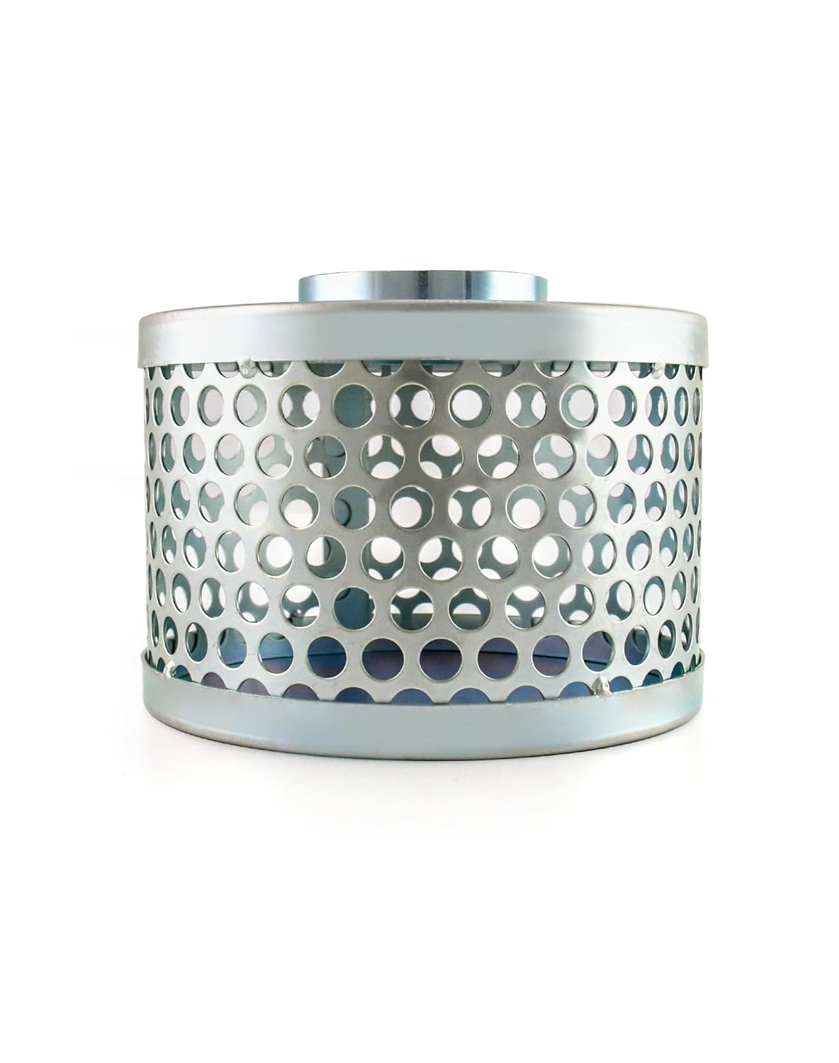 2" Round Hole Suction Strainer Filter for Pumps, Steel Plated Thread Size 2 Inch, Reduces Solids Entering Pump โ image 2