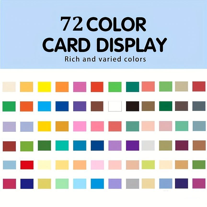 Acrylic Brush Markers 72 Colors Art Supplies Versatile Markers Non-Toxic - Multi-color - Size 72 colors — image 2