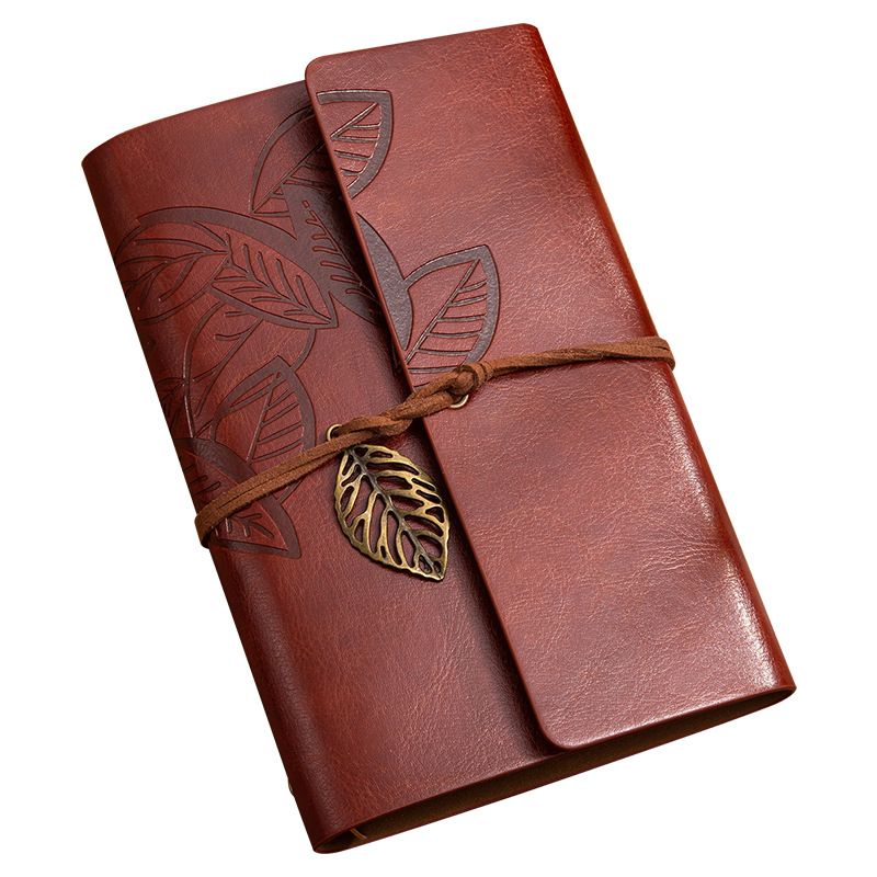 75 Sheet Loose Leaf Notebook with PU Cover, A6
