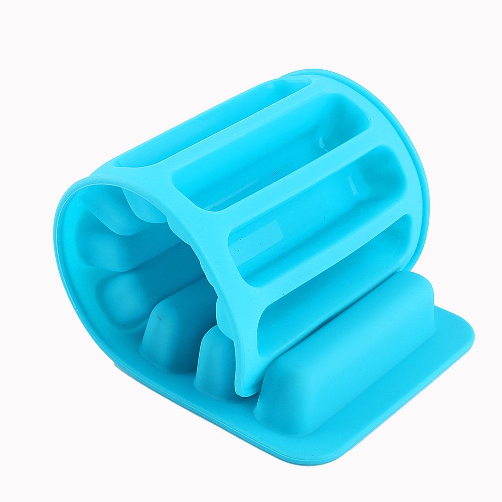 Colorful Cylinder Ice Cubes Tray Freeze Mould Fondant Chocolate Mold Make Silcone β image 6