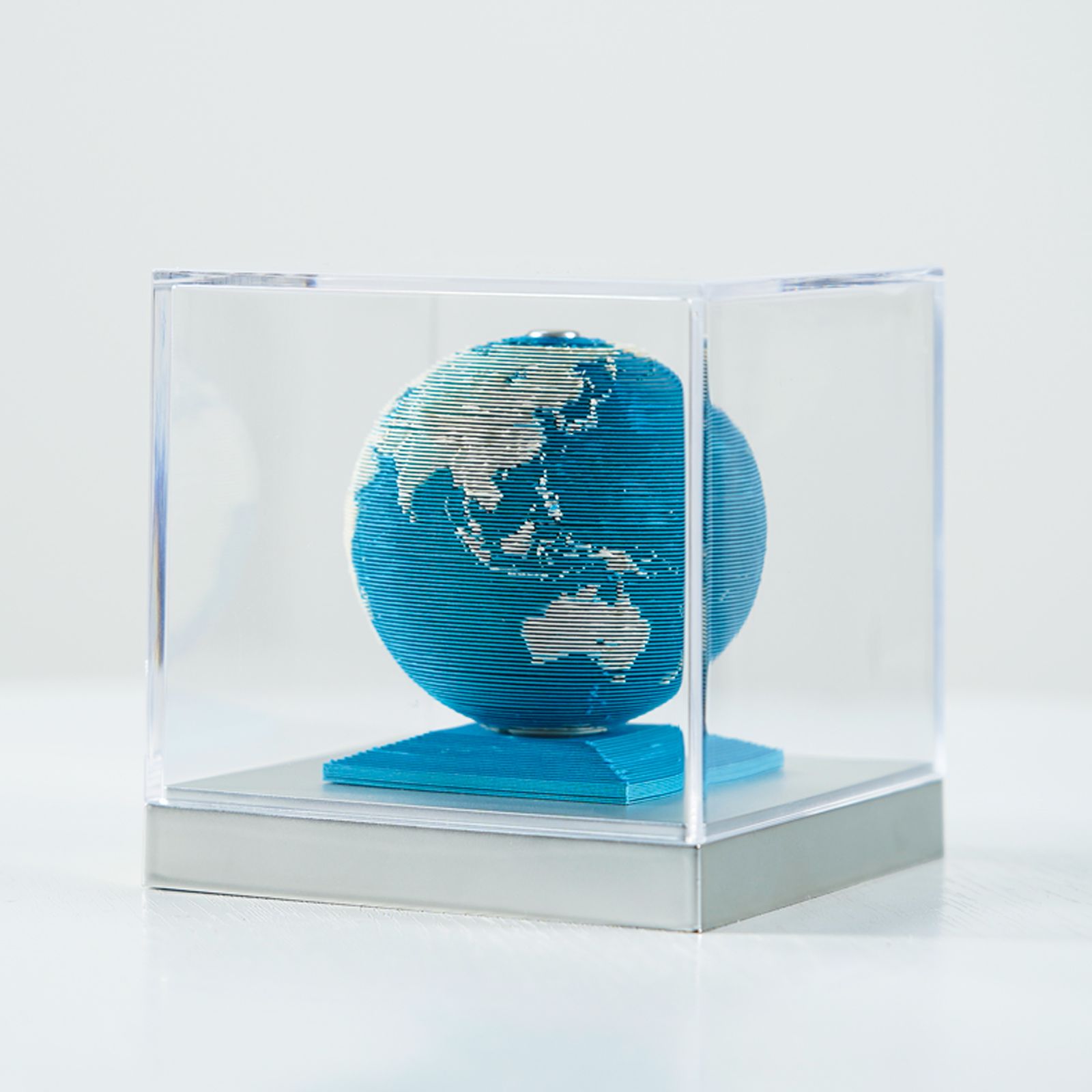 3D Earth Sculpture Calendar Model Ornaments for Home School Office Decor โ image 2