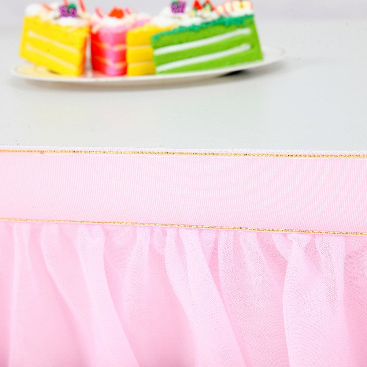 Suitable for rectangular tables or round tables, suitable for princess birthday party table decorations — image 3