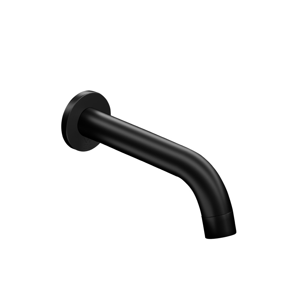 Cefito Bathroom Mixer Spout Wall Bath Tap Round Shower Bathtub Black โ image 4