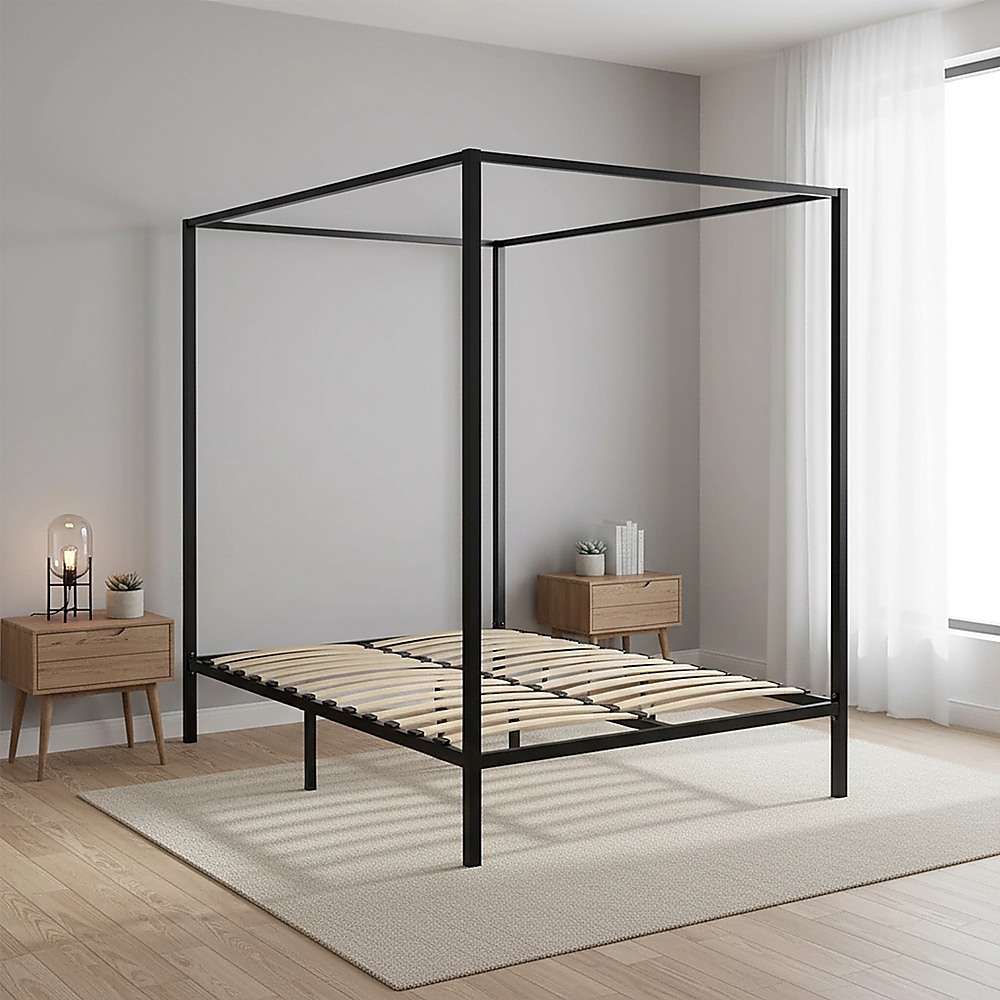 4 Four Poster Double Bed Frame โ image 2