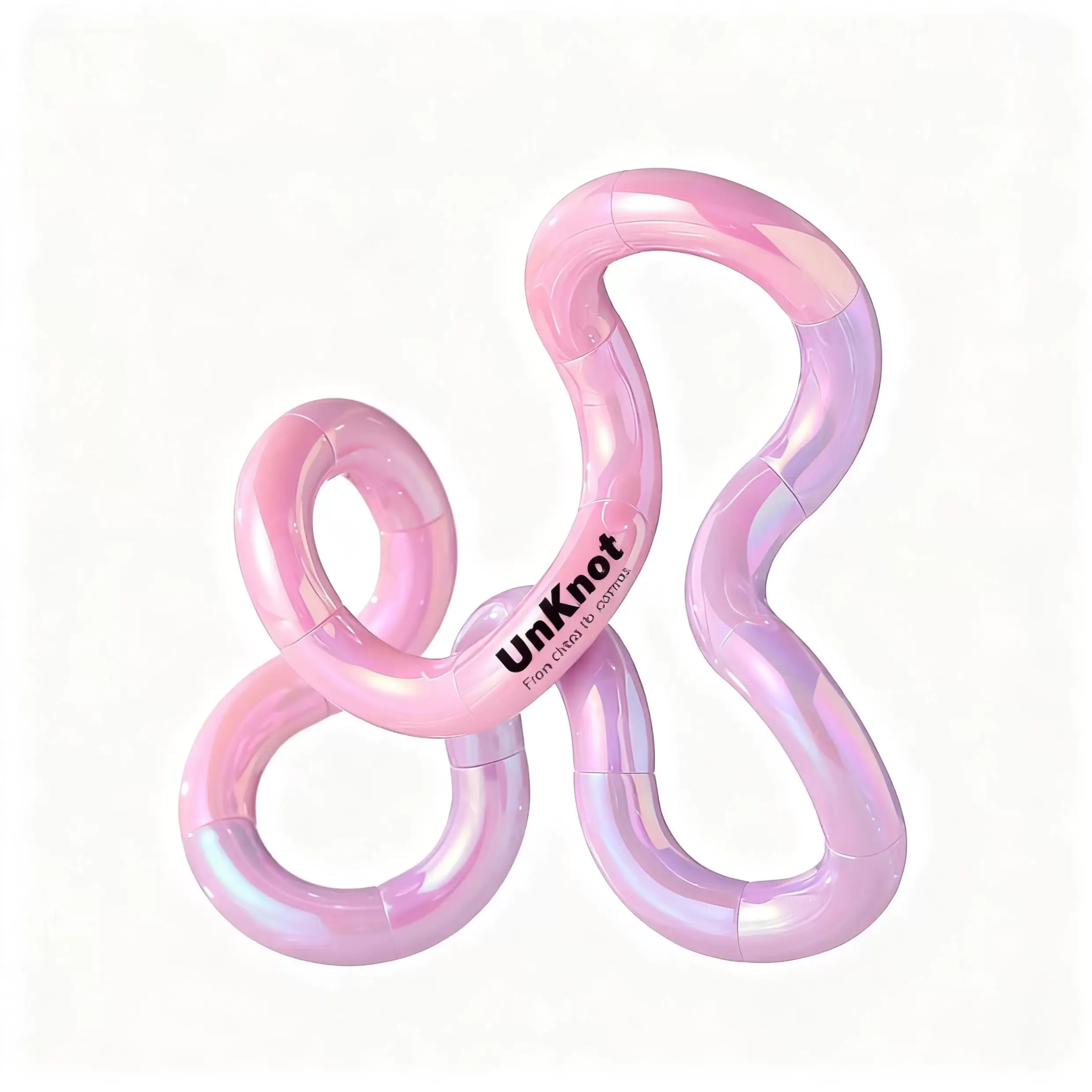 Blue Thermochromic Twist Toy – Sensory Stress-Relief Fidget Tool (TPU + Thermochromic Gel) — image 2