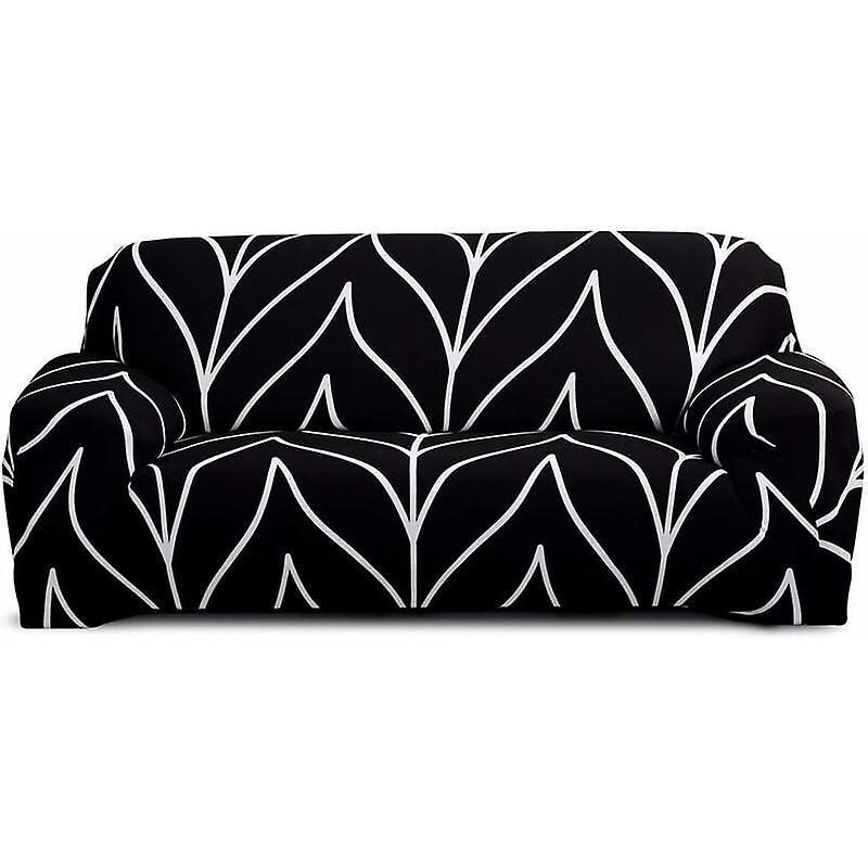 2 Seater Stretch Sofa Cover with Armrests 145-185cm