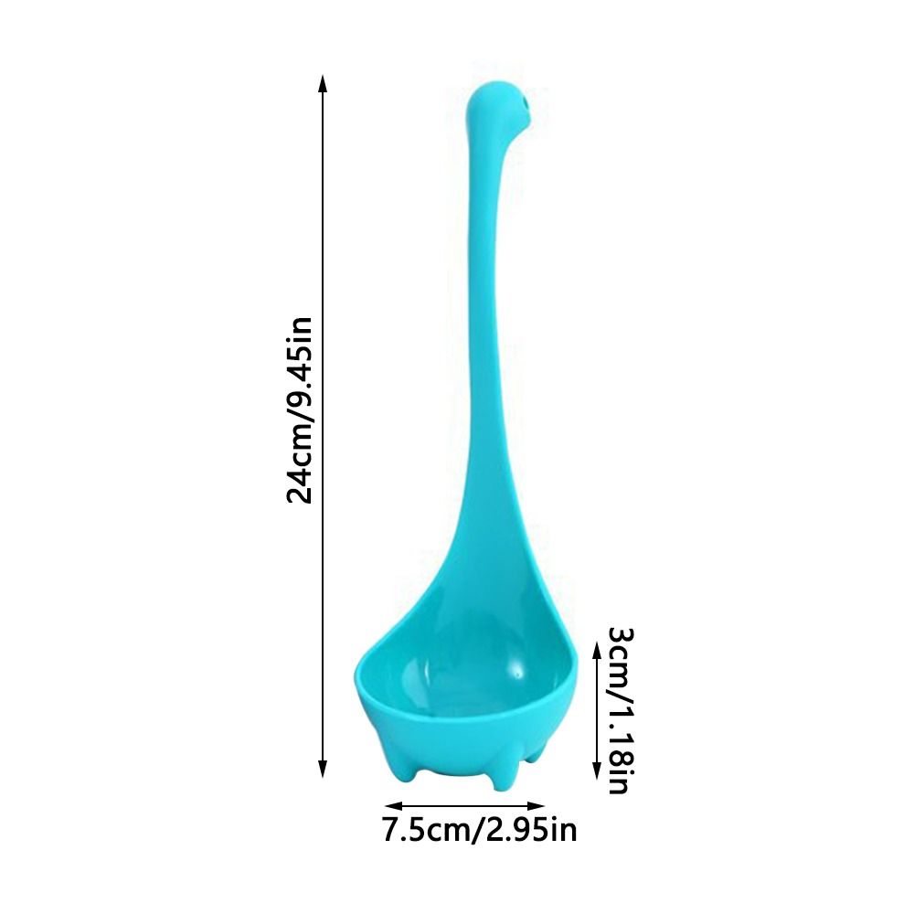 Nessie Soup Ladle 3-Pack with Loch Ness Design Upright Spoon Compatible with Kitchen Bar Tools โ image 3