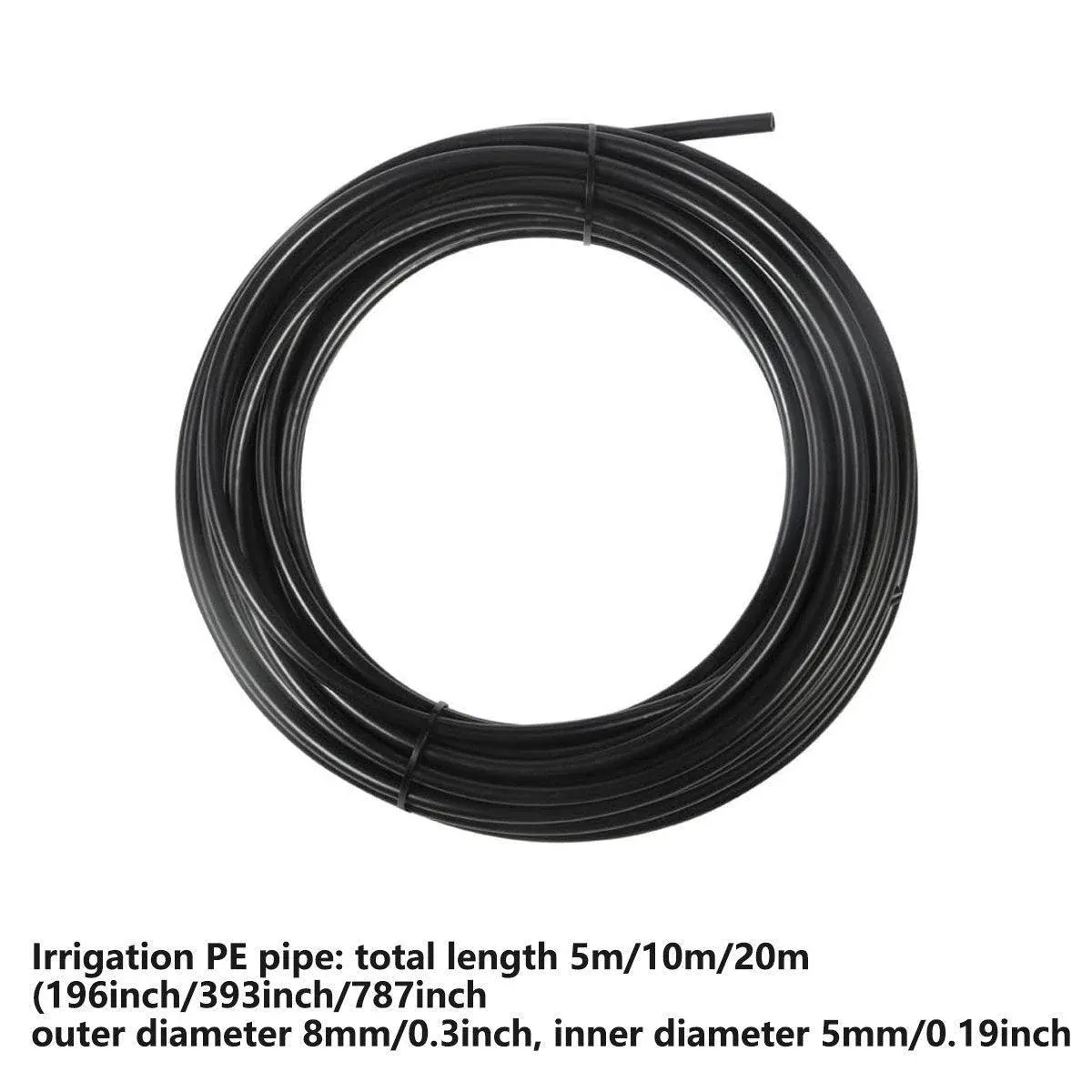 5M 10M 20M Garden Watering System Adjustable Spray Irrigation Hose Sprinkler - 20m — image 3