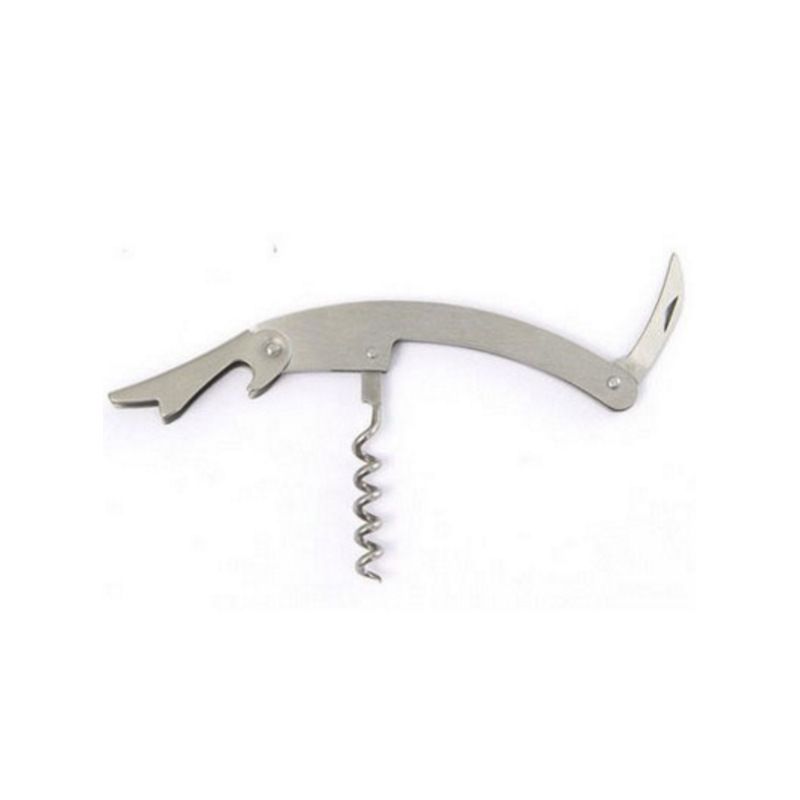 Opener Waiter Corkscrew Wine Key with Foil Cutter&Wine Stopper-Classic All-in-one Corkscrew Bottle Opener For Beer Bar