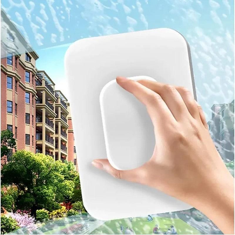 Magnetic Window Glass Cleaning Tool Double Side Glass Cleaner Brush Wiper Home β image 5