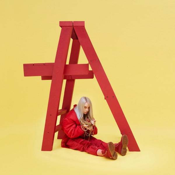 Crosley Record Storage Crate & Billie Eilish - Don'T Smile At Me - Vinyl Album Bundle — image 2
