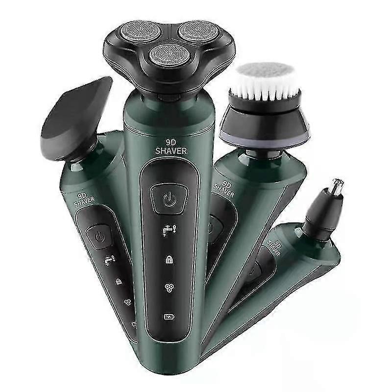 4-in-1 Electric Shaver, USB Rechargeable Grooming Kit for Men