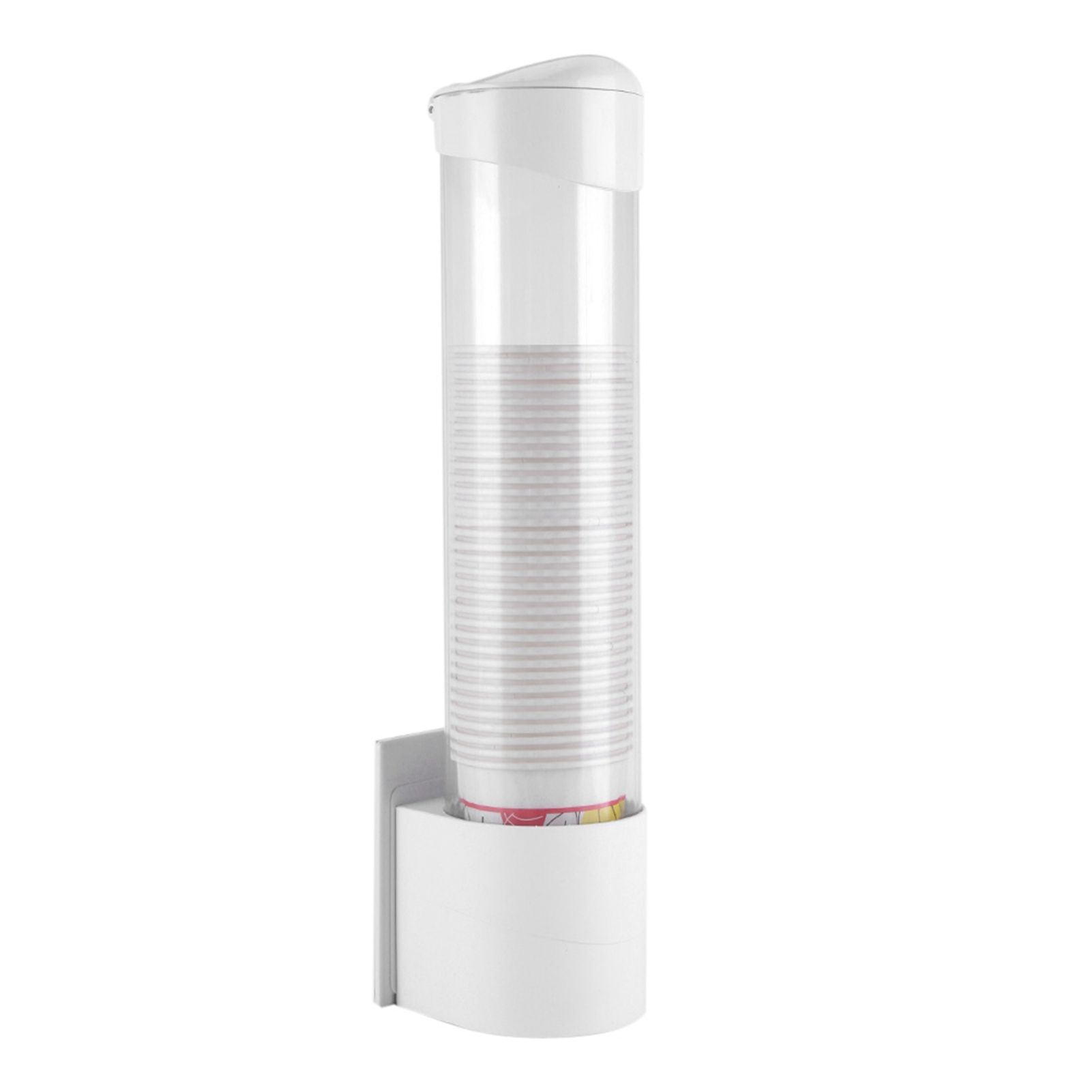 Anti Dust Paper Cup Dispenser Plastic Holder 7.5cm 50 Cups Convenient Container โ image 4