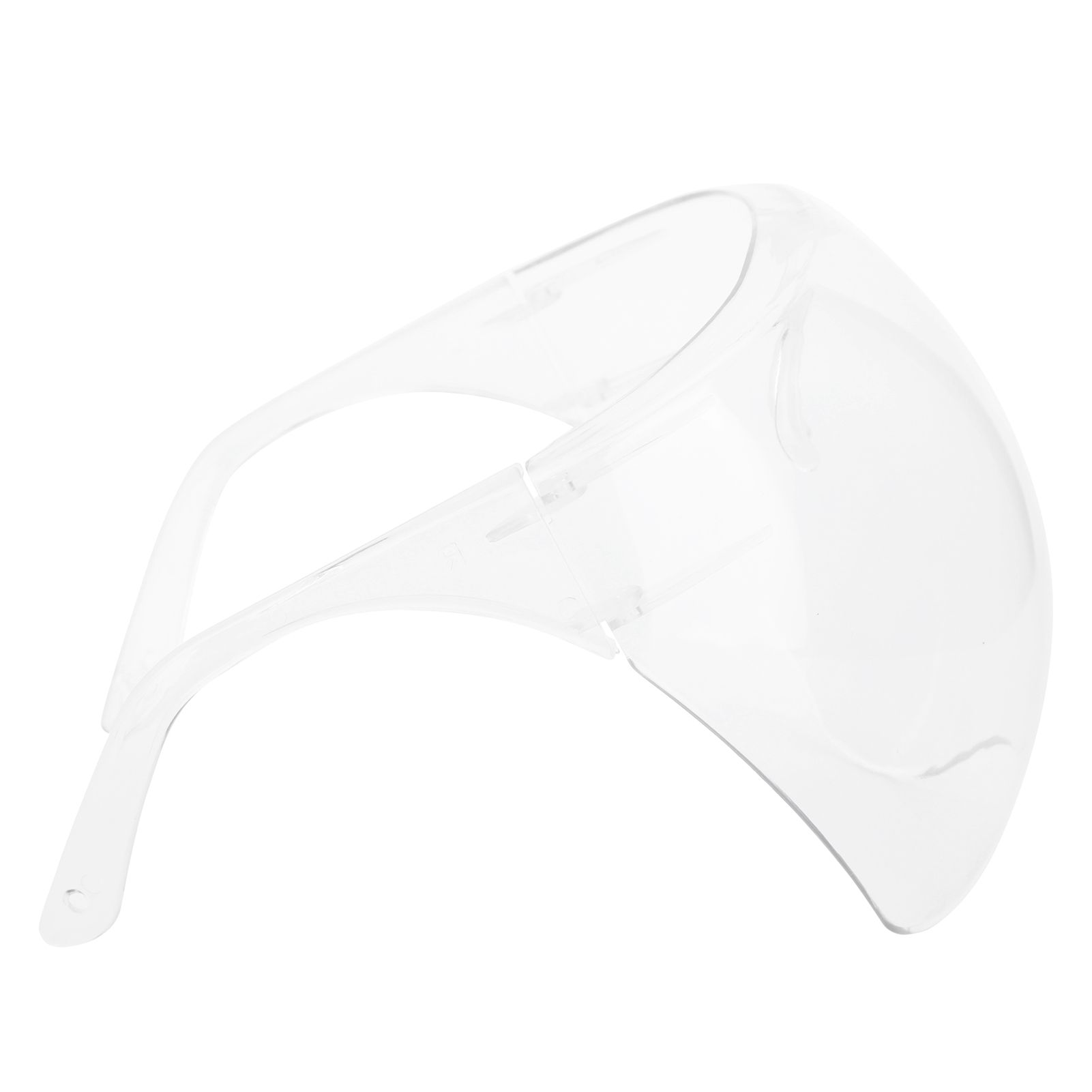 Anti-Fog Transparent Face Shield Full Face Covering Protective Visor for Office School Restaurants — image 3