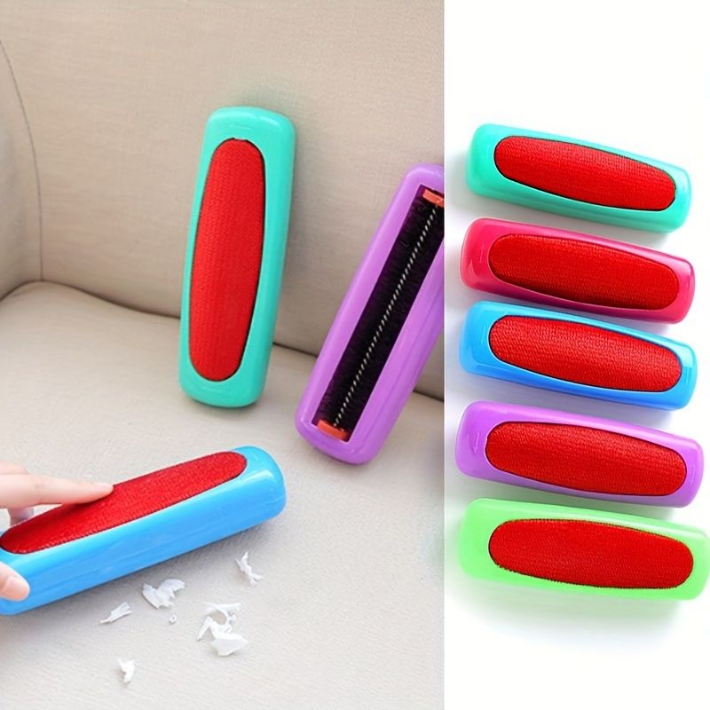 Single Dust Brush for Carpets, Furniture, Bedding, And Carpets. 1 Pc Random Colors — image 4