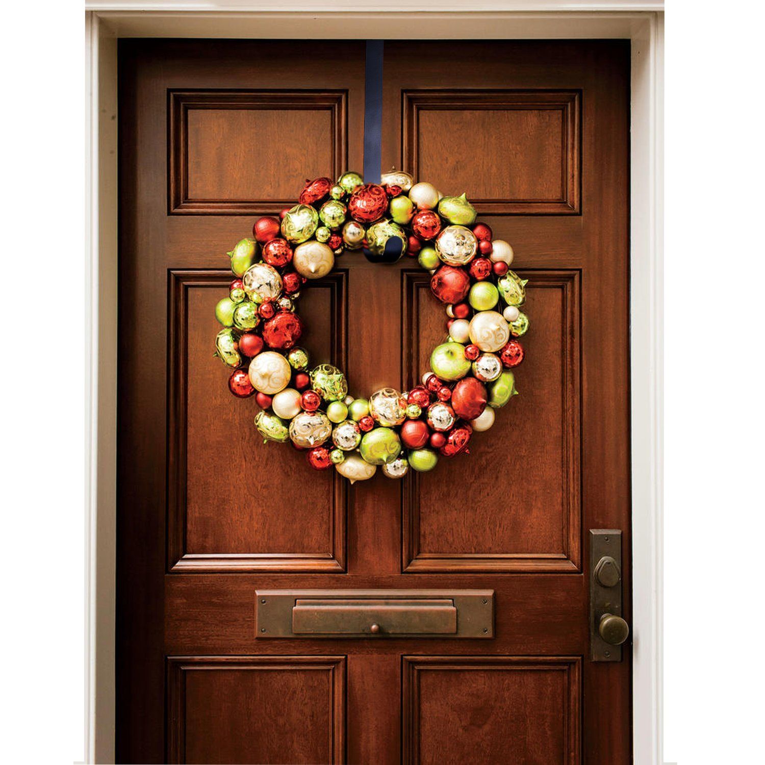 Wreath Hooks Door Hanger for Bathroom Bedroom, Coats, Towels Metal Home Display Holiday Front Door Special Elegant Unique Design — image 4