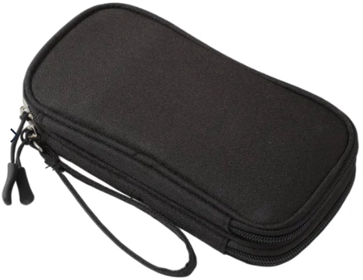 Bag Organizer - Electronics & Accessories Organizer Bag - Cable Organizer Bag - Storage Bag for Cables, Electronics and Accessories - Organizer - Black