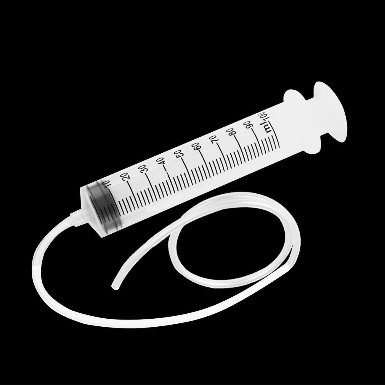 Handy Long Hose Fluid Suction Injector for Scientific Labs Injecting, Feeding Pets, Drawing Oil, Fluid and Water — image 4