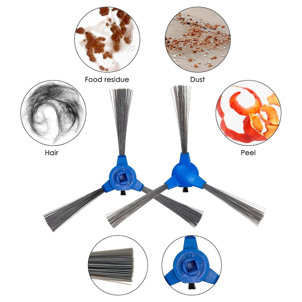 10 Pack Replacement Side Brushes Tool Easy Installation Sweeper Part Suitable for 11S 30C Robot Vacuum โ image 6