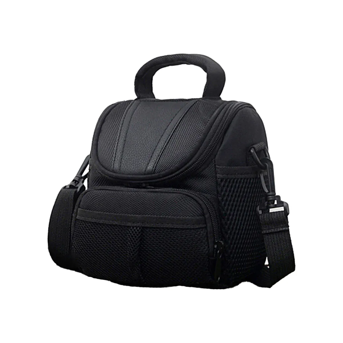 Shoulder Camera Bag Durable with Multi-Compartment for DSLR SLR Use 14x12x17cm — image 2