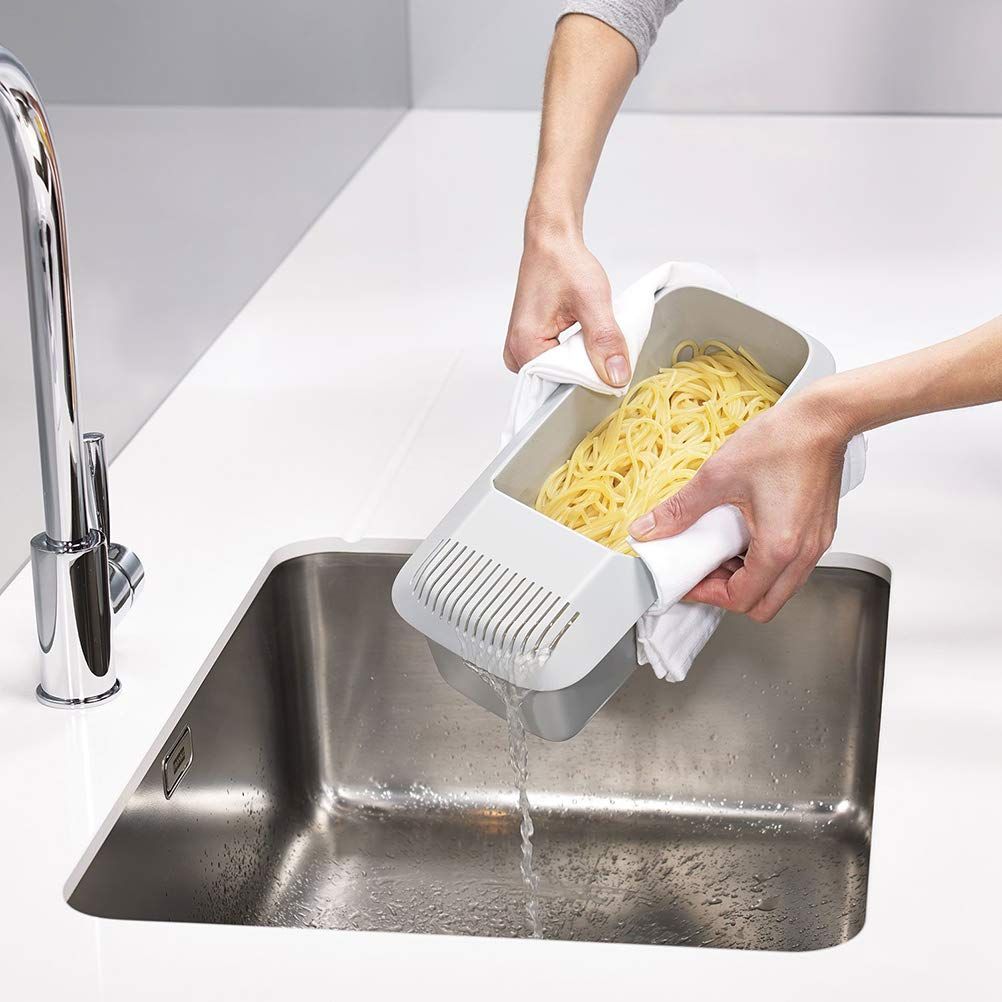 Microwave Pasta Cooker- No Boil, No Mess, No Stick Pasta Cooker With Strainer Ready In As Little As 10 Minutes for up to 4 Servings β image 2