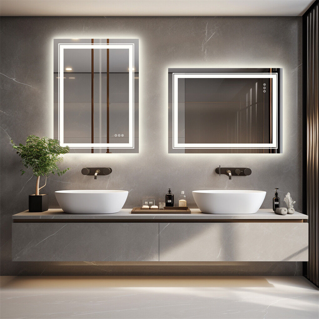 LED Bathroom Mirror 700x900mm Anti-Fog Shatterproof โ image 5