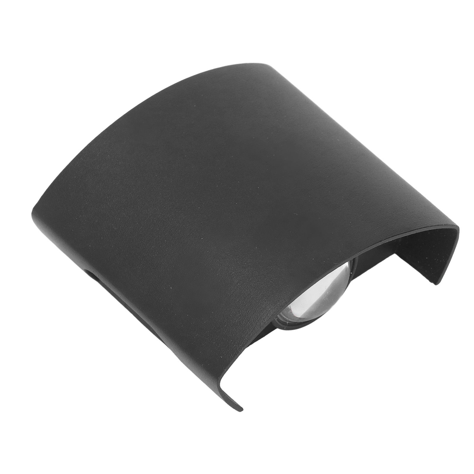 LED Wall Light Waterproof Decorative Aluminum Alloy Black Wall Sconce Lamp for Outdoor 110‑265V White Light — image 5