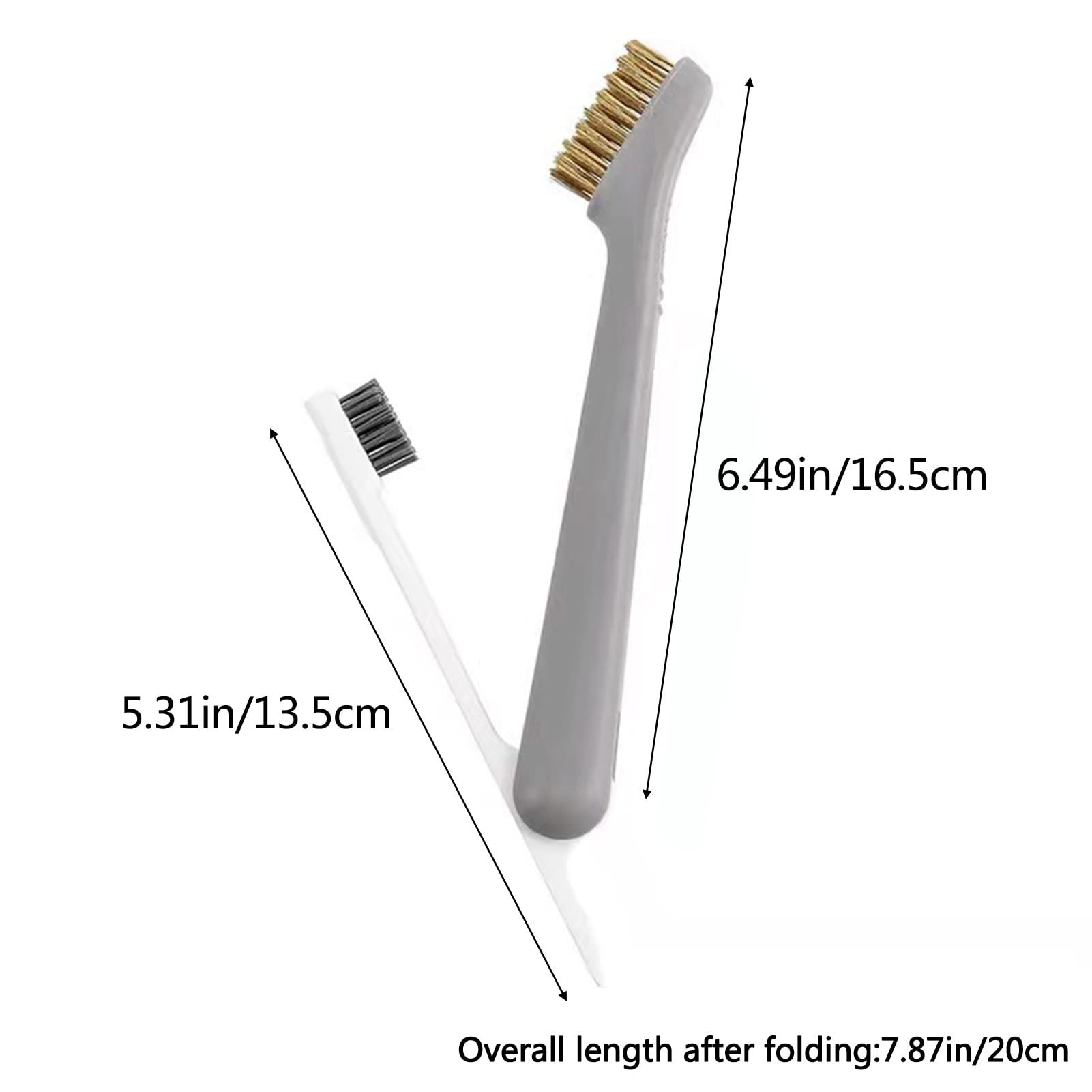 Small Cleaning Brush Set Household Cleaning Brush Set—2 Scrub Brushes for Cleaning Tipped Scrub Brush—Clean — image 3