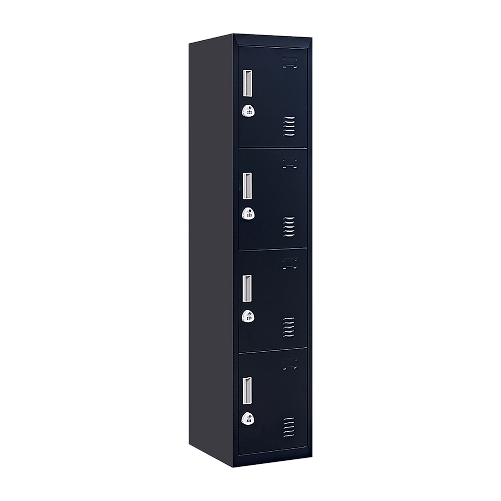 4-Door Vertical Locker for Office Gym Shed School Home Storage โ image 4