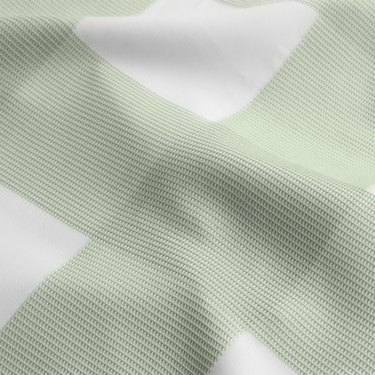 Ardor Ashlea Sage Oversized Waffle Check Quilt Cover Set Queen — image 4