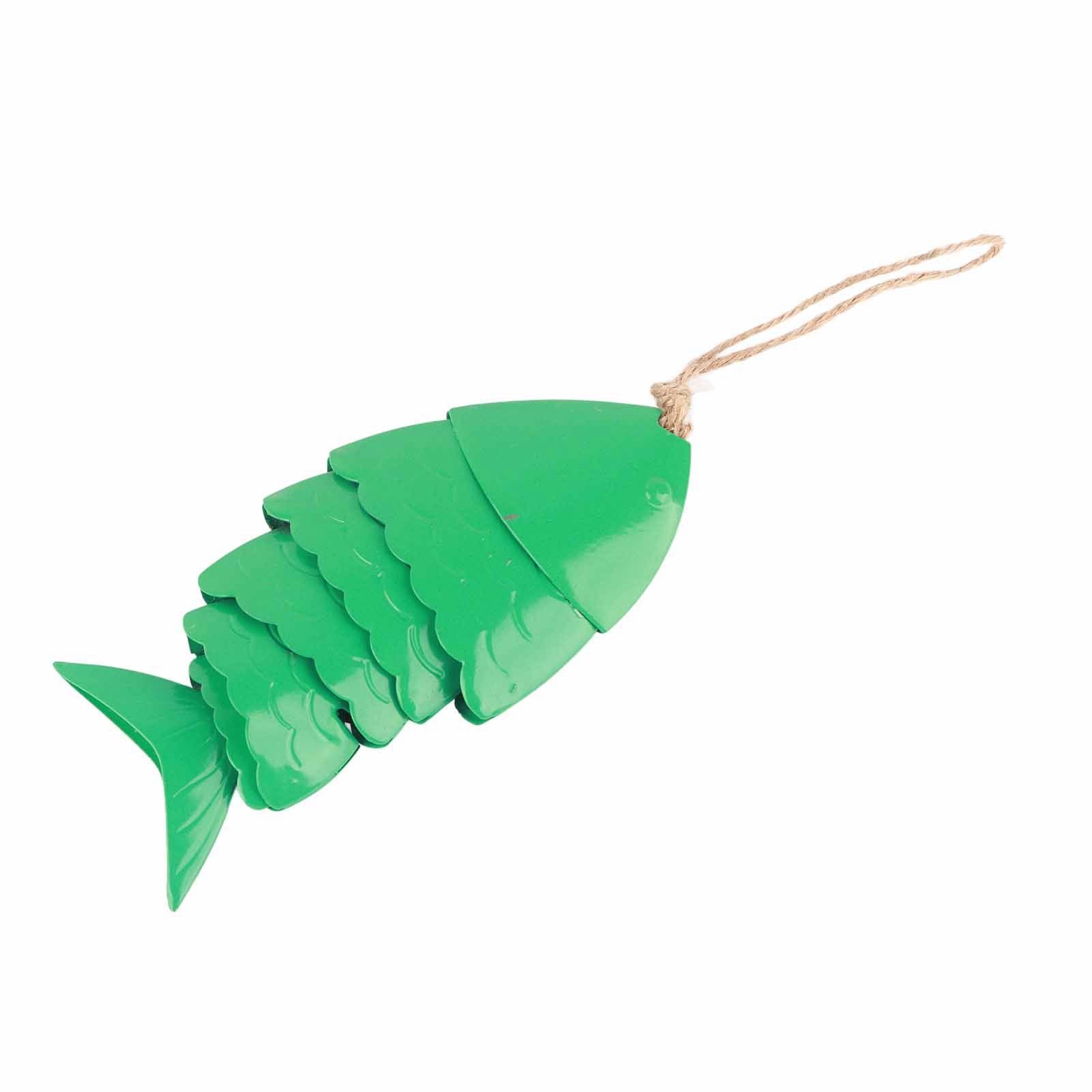 Colorful Koi Fish Wind Chimes Metal Crafts Outdoor Eaves Hanging Decorations Fish Wind Chime — image 3