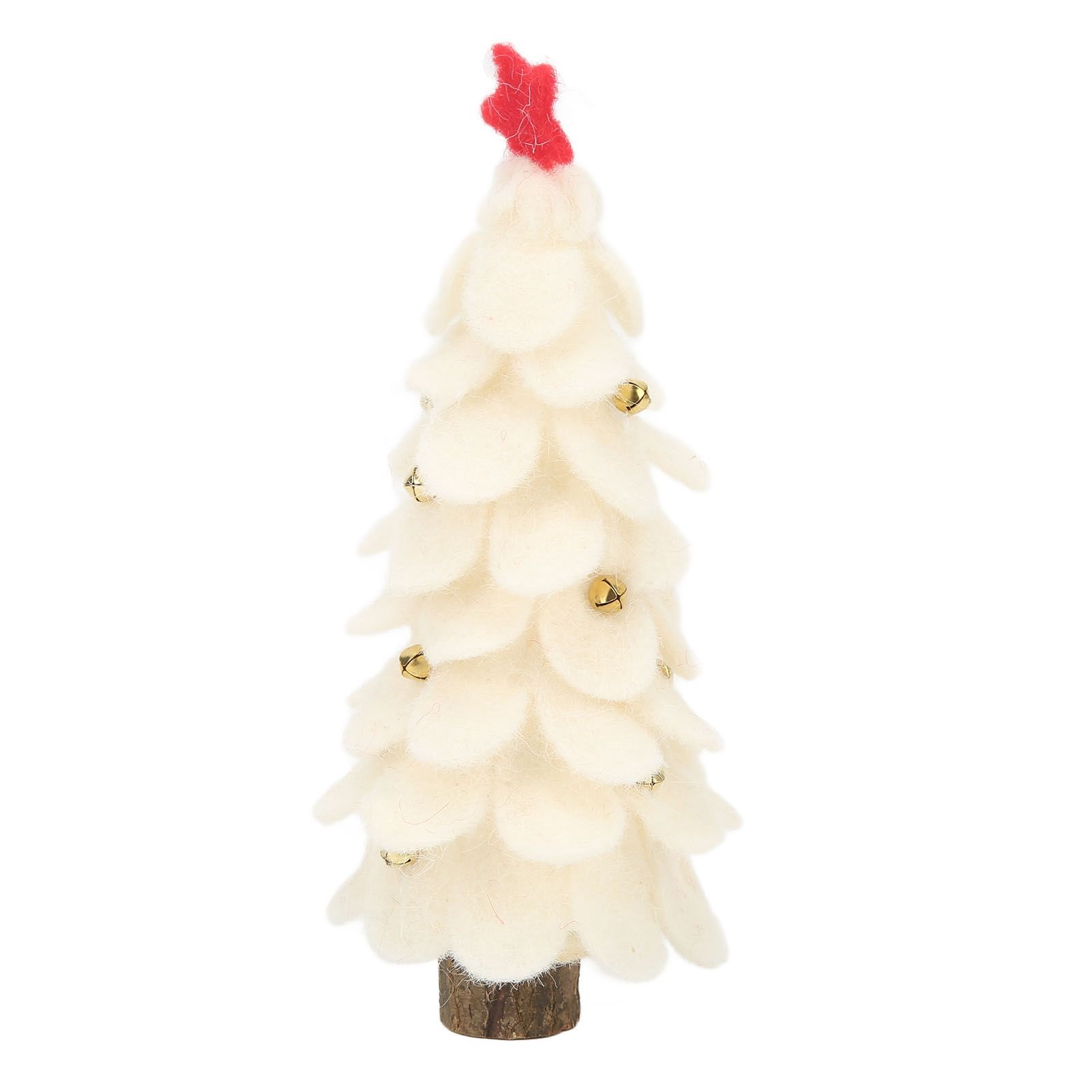 2023 New Christmas Decoration Wool Felt Christmas Tree Ornament Home New Year Party Ornament White Big Size โ image 2