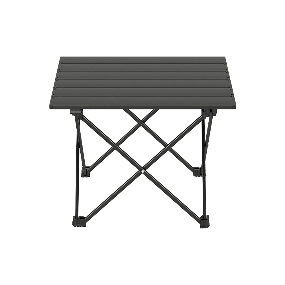 Weisshorn Folding Camping Table 40CM Roll Up Outdoor Picnic BBQ Aluminium Desk — image 3