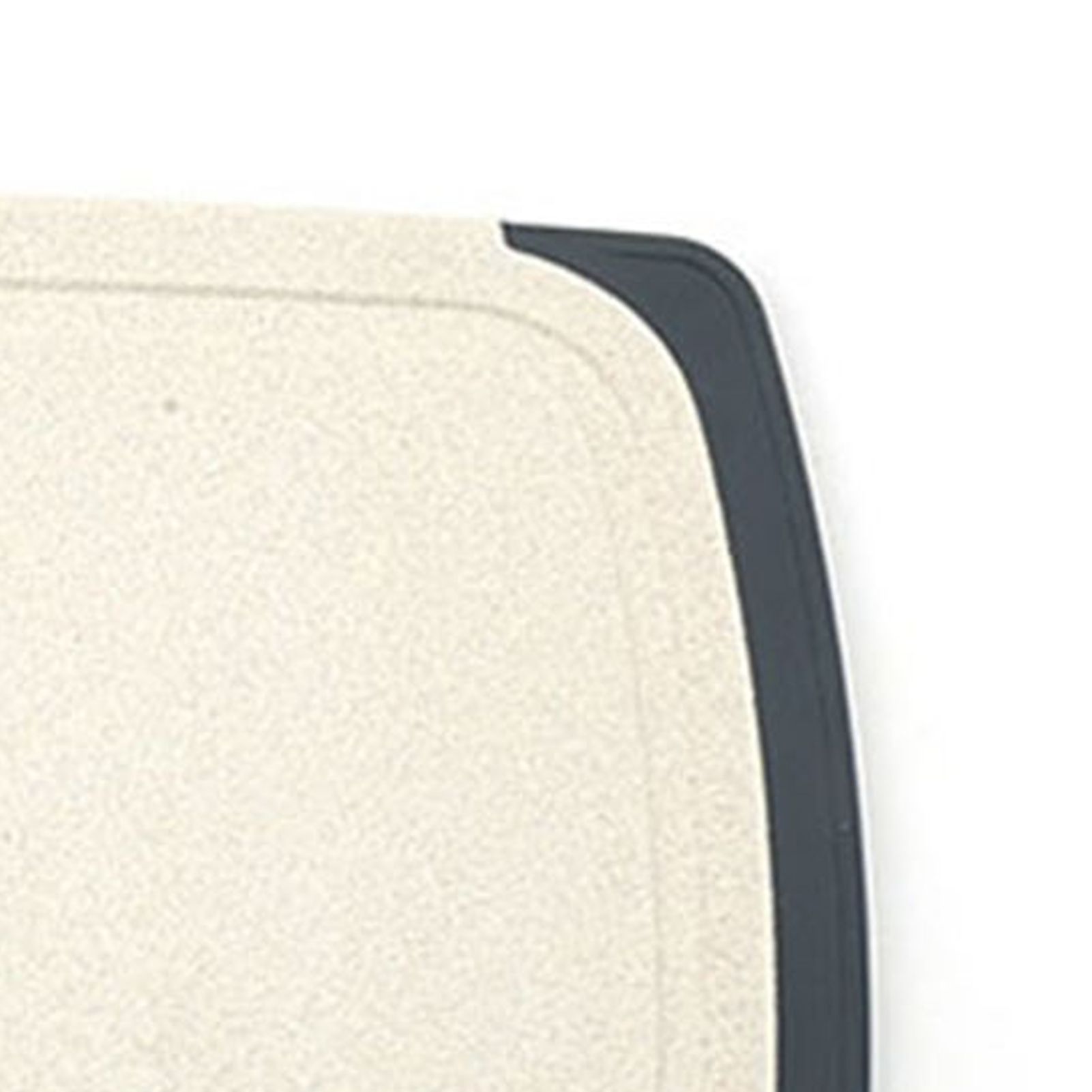 Wheat Straw Cutting Board Hemming Design Anti Slip Anti Overflow Sink Healthy Chopping Board for Household Outdoor CampingBeige โ image 2