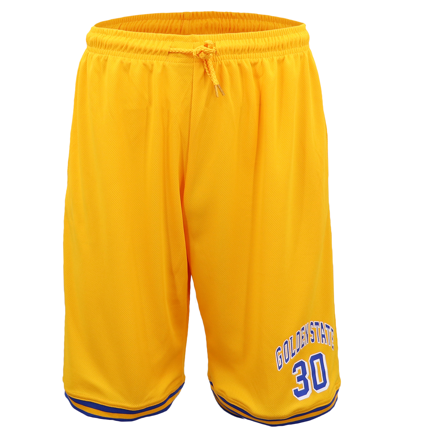 Men's Basketball Sports Shorts Gym Jogging Swim Board Boxing Sweat Casual Pants, Yellow - Golden State 30, 2XL โ image 2