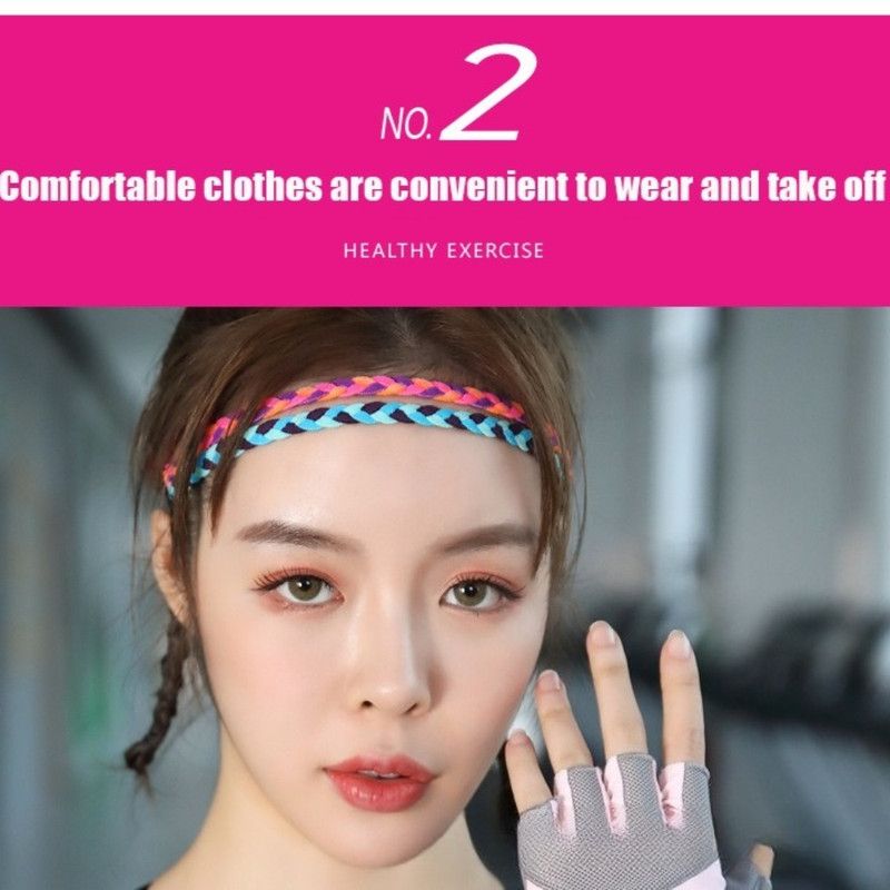 Gray - Size S - Silicone Anti-Slip Half-Finger Workout Gloves, Breathable Shock-Absorbing Gym Gloves for Cycling, One Pair, Unisex โ image 5